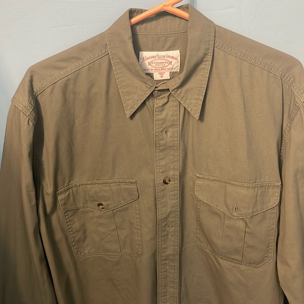 Genuine Filson men’s M outdoorsman shirt